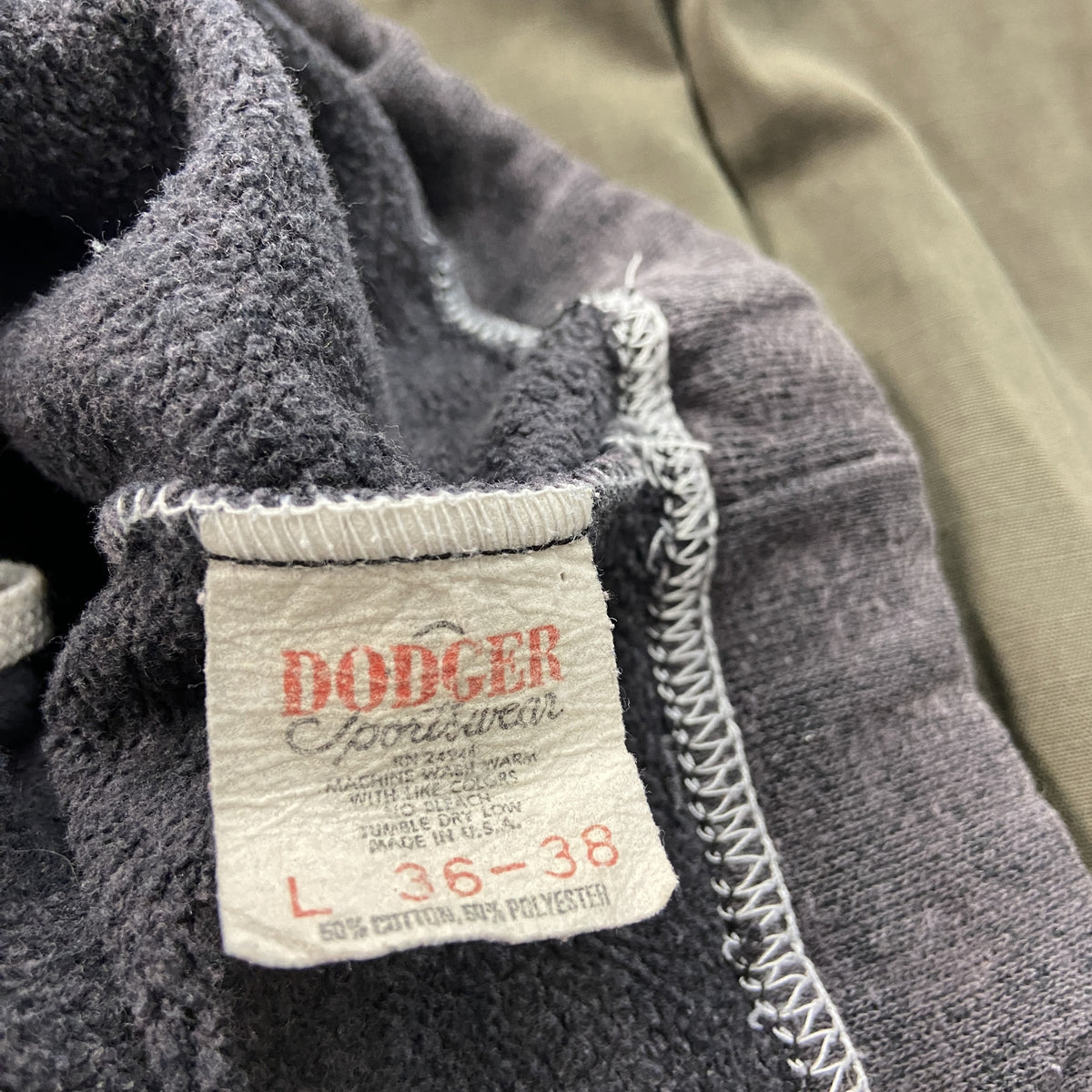 DODGER　スウェットパンツ　黒　ブラック　Lサイズ　古着