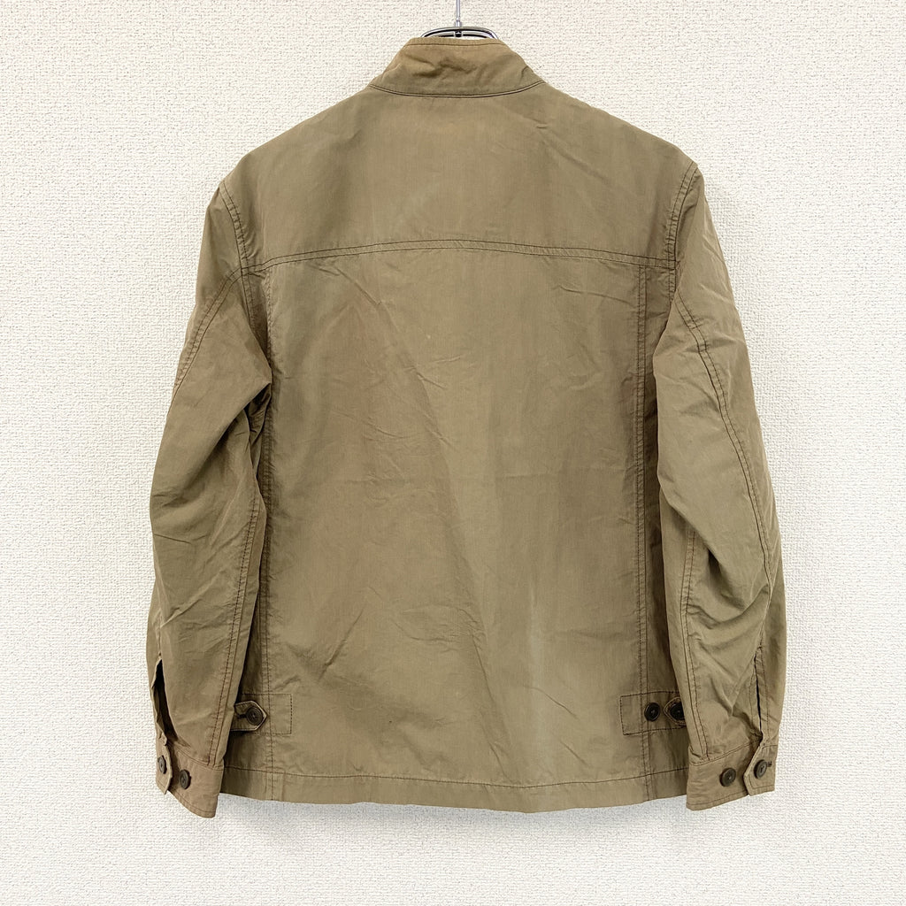ESPACE by pierre cardin　エスパスバイピエールカルダン　スイングトップ/フルジップブルゾン　ベージュ　Mサイズ　古着