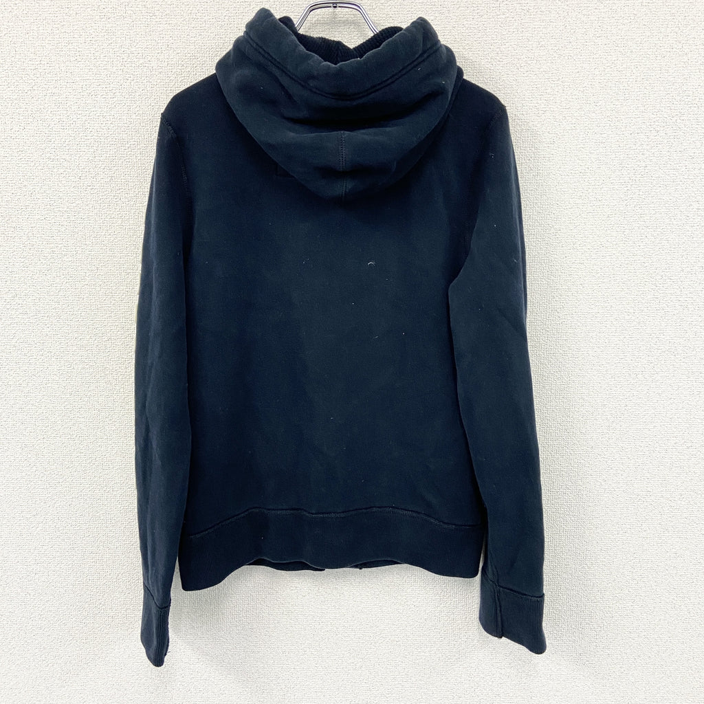 Abercrombie＆Fitch　アバクロンビー＆フィッチ　フルジップスウェットパーカー/フーディー　紺　ネイビー　Mサイズ　古着