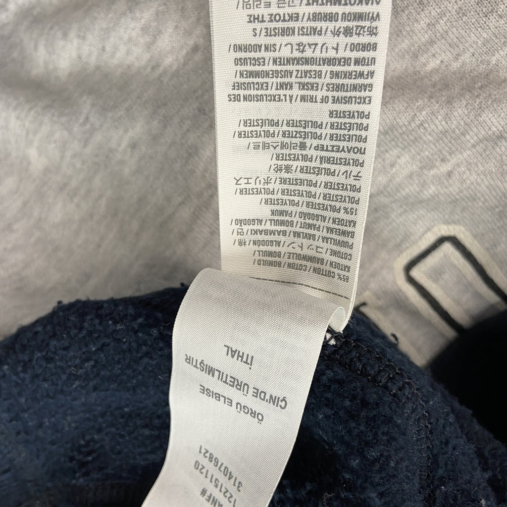 Abercrombie＆Fitch　アバクロンビー＆フィッチ　フルジップスウェットパーカー/フーディー　紺　ネイビー　Mサイズ　古着