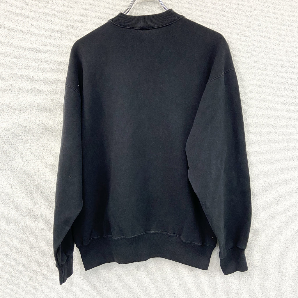 Hanes　ヘインズ　スウェット/トレーナー　黒　ブラック　Lサイズ　古着