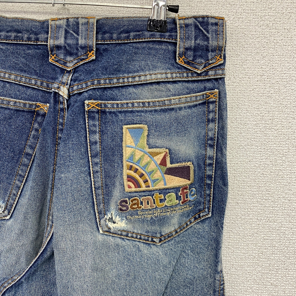 santa fe　サンタフェ　デニムパンツ/ジーンズ　ジップフライ　インディゴ　古着