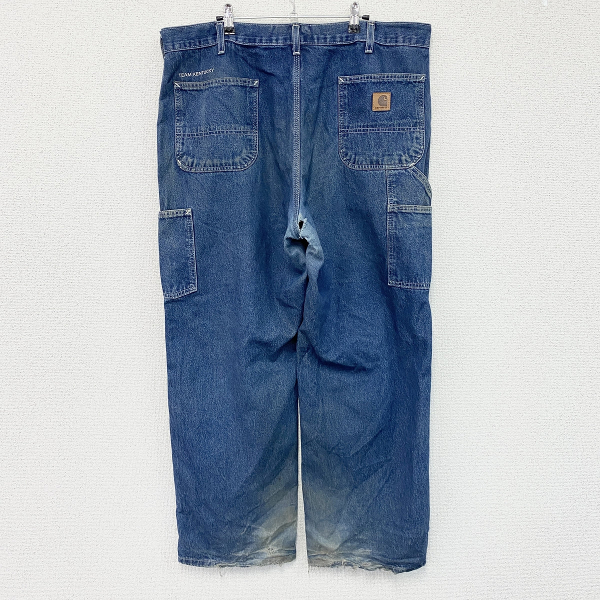 Carhartt　カーハート　デニムペインターパンツ/ジーンズ　ジップフライ　インディゴ　Ｗ40サイズ　古着