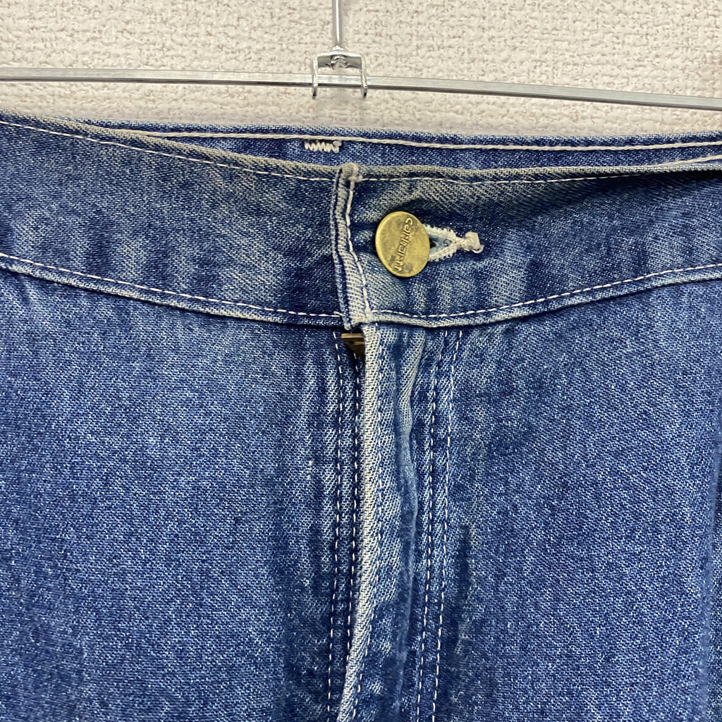 Carhartt　カーハート　デニムペインターパンツ/ジーンズ　ジップフライ　インディゴ　Ｗ40サイズ　古着