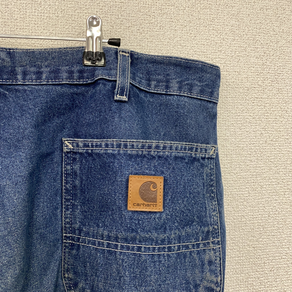Carhartt　カーハート　デニムペインターパンツ/ジーンズ　ジップフライ　インディゴ　Ｗ40サイズ　古着