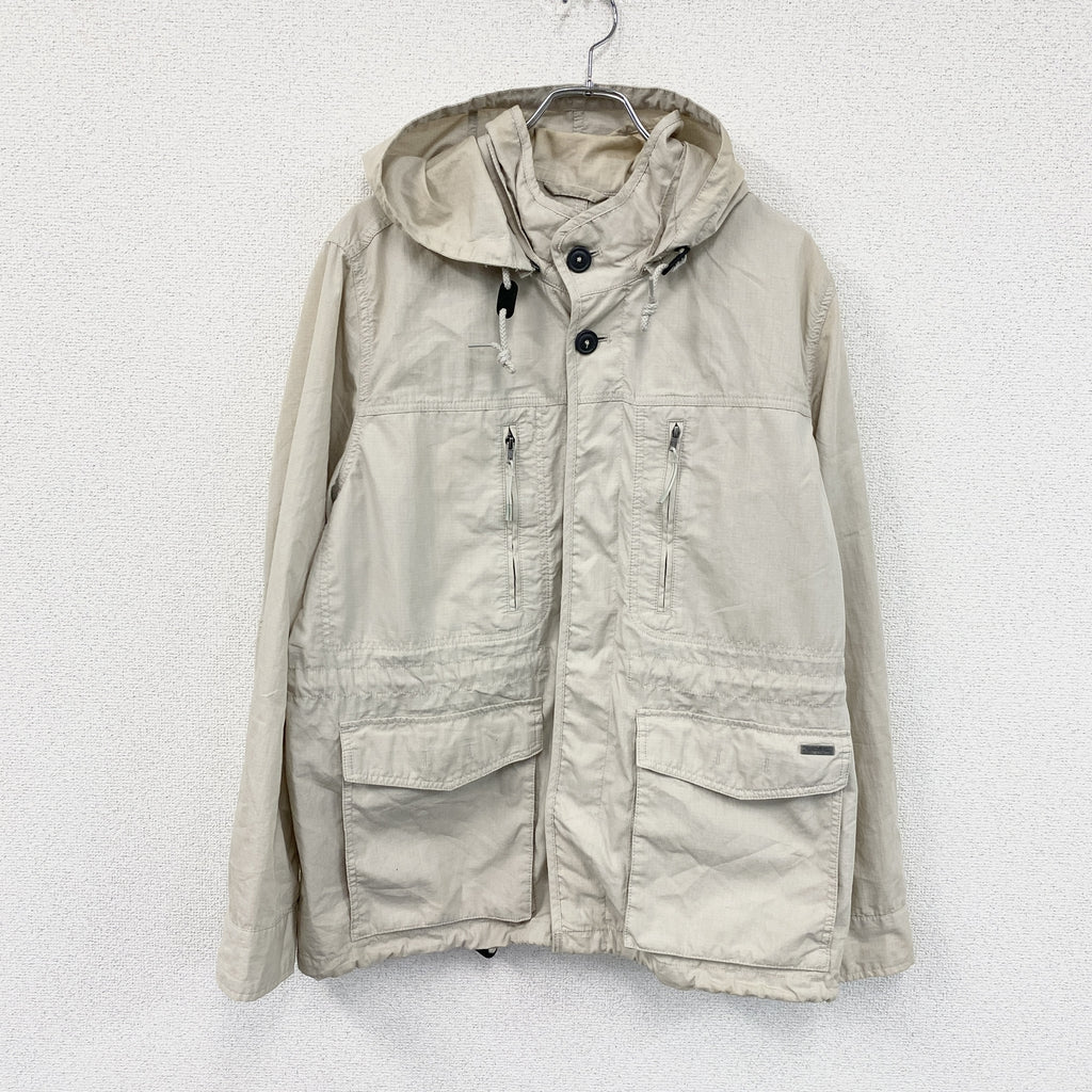 Eddie Bauer　エディバウアー　マウンテンパーカー/ナイロンジャケット　ベージュ　Lサイズ　古着