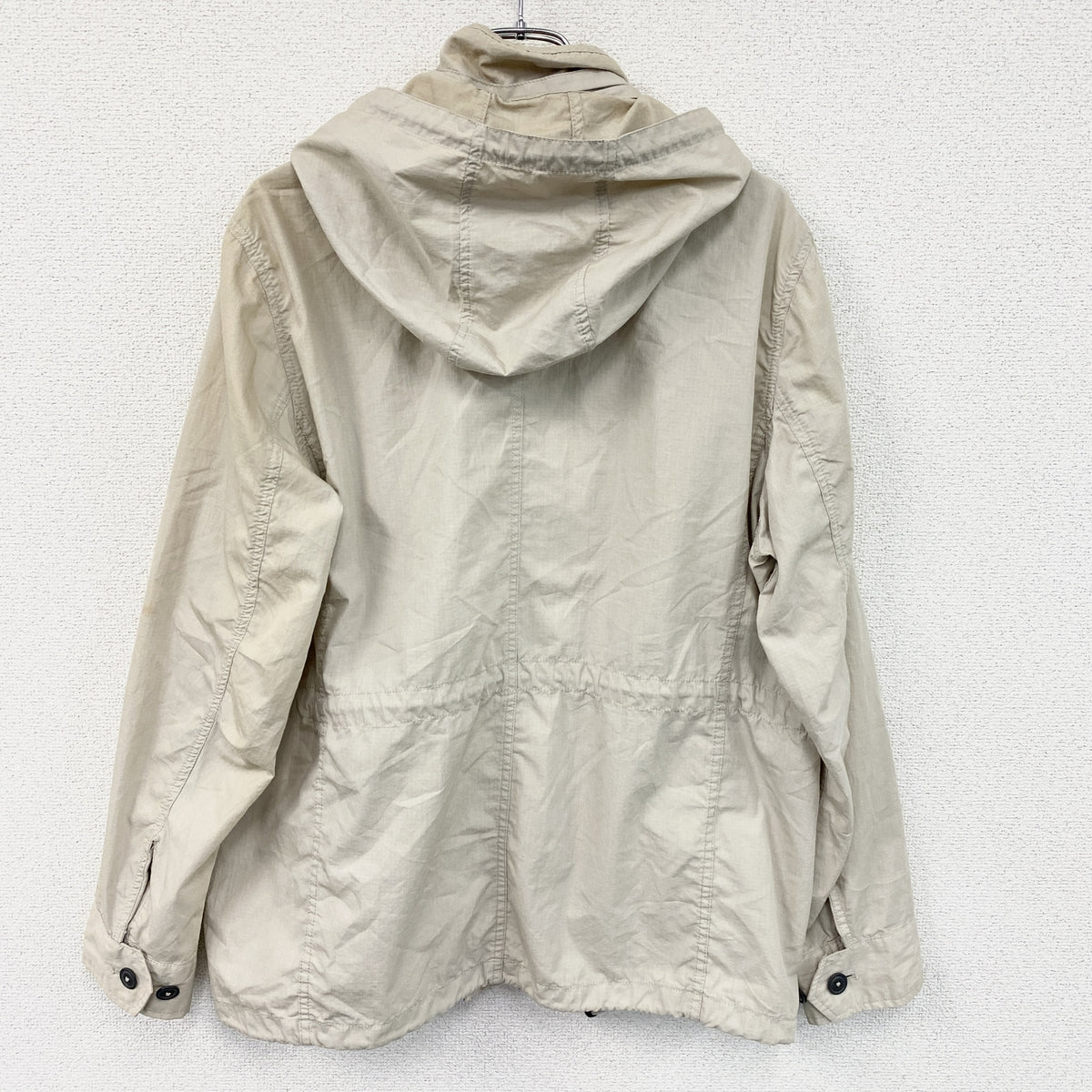 Eddie Bauer　エディバウアー　マウンテンパーカー/ナイロンジャケット　ベージュ　Lサイズ　古着