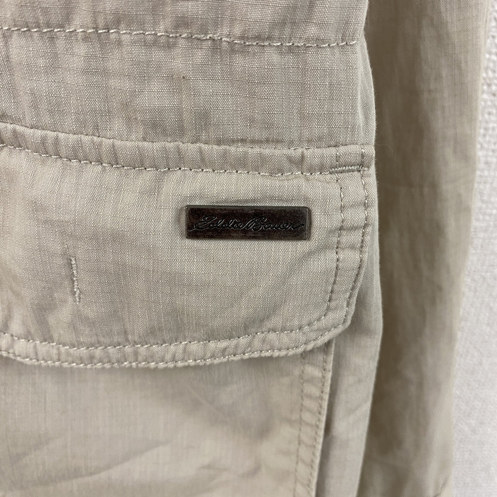 Eddie Bauer　エディバウアー　マウンテンパーカー/ナイロンジャケット　ベージュ　Lサイズ　古着