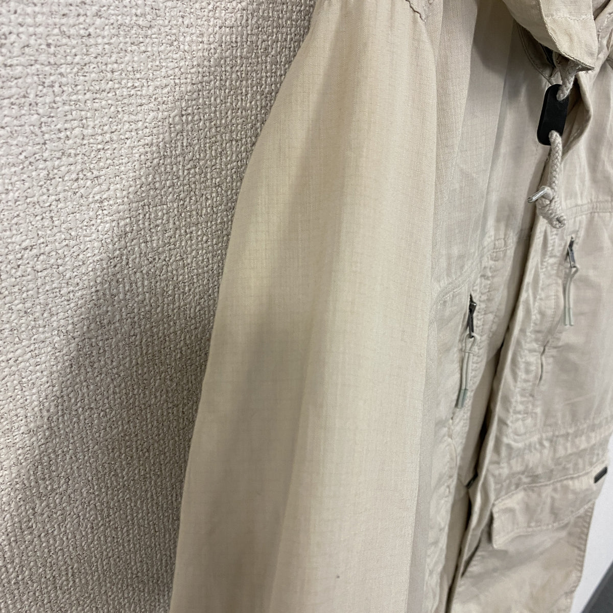 Eddie Bauer　エディバウアー　マウンテンパーカー/ナイロンジャケット　ベージュ　Lサイズ　古着
