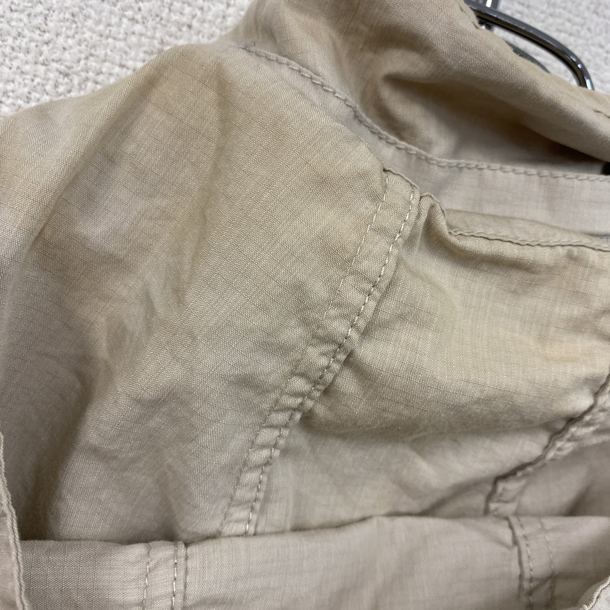 Eddie Bauer　エディバウアー　マウンテンパーカー/ナイロンジャケット　ベージュ　Lサイズ　古着