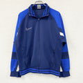 NIKE　ナイキ　トラックジャケット/ジャージ　スウッシュ　青　ブルー　XLサイズ　古着