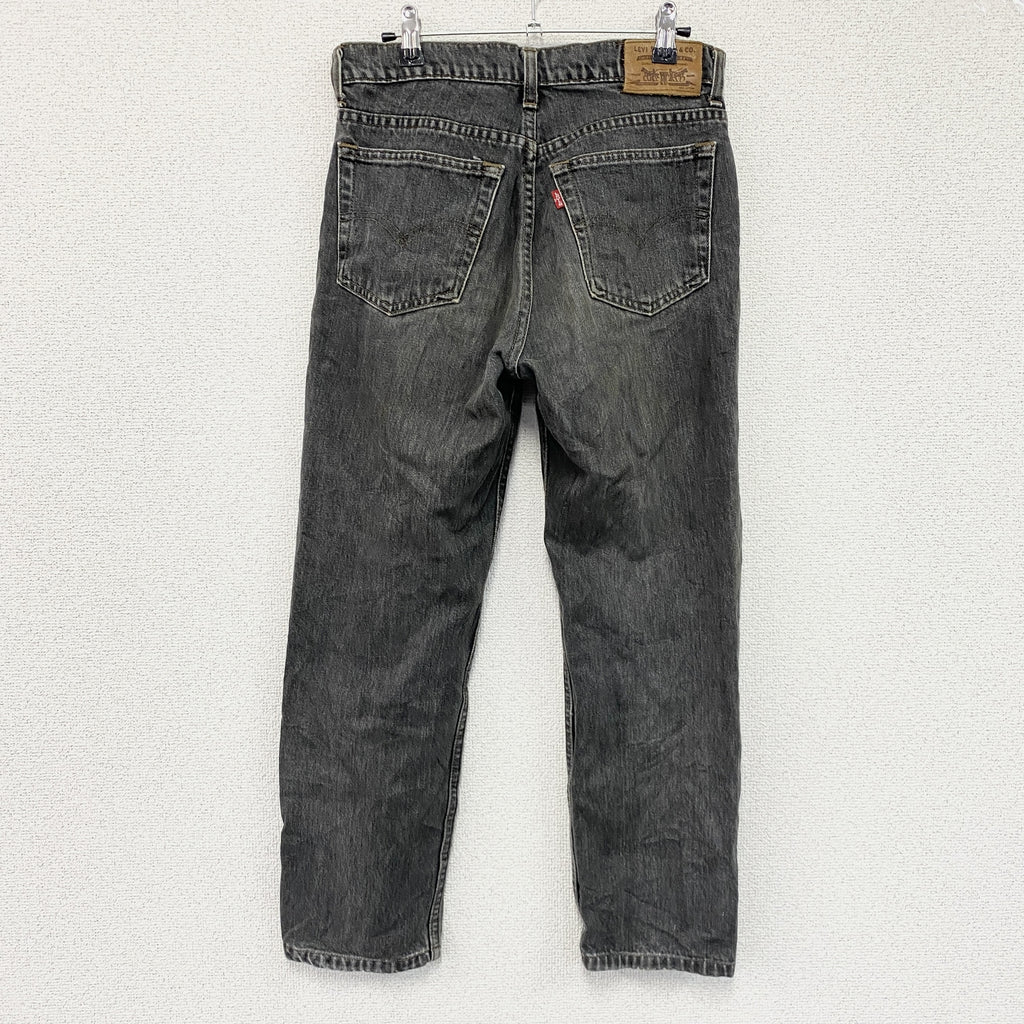 Levi's　リーバイス　デニムパンツ/ジーンズ　ジップフライ　黒　ブラック　29サイズ　古着
