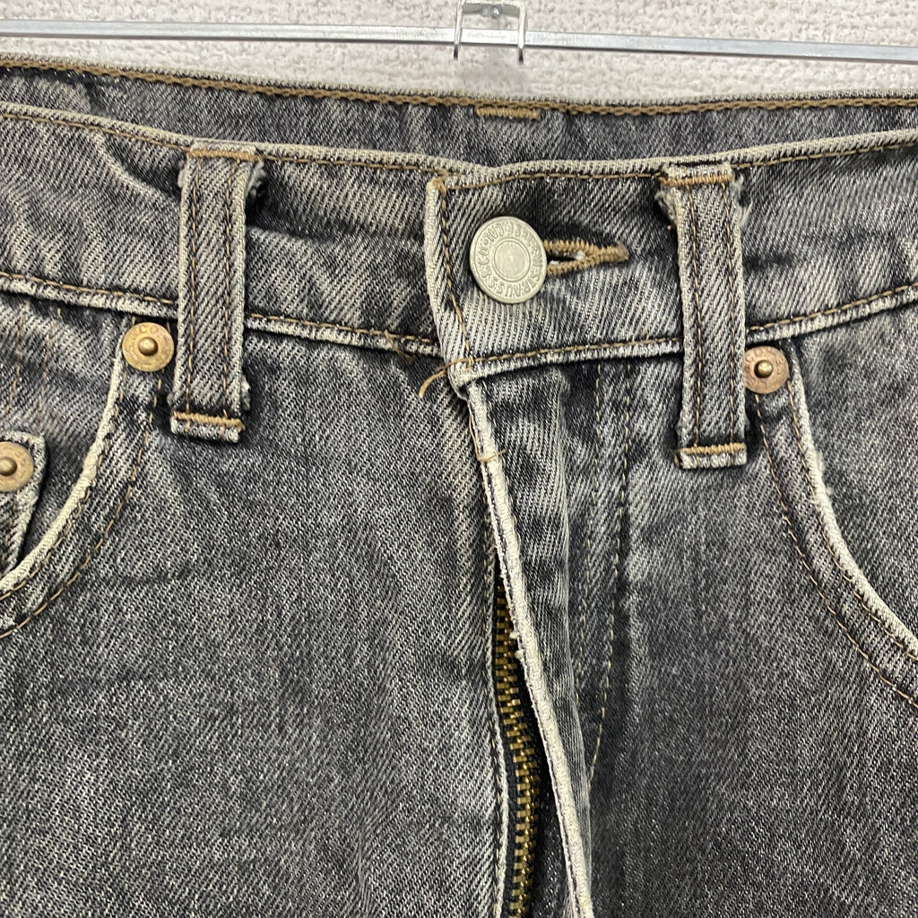 Levi's　リーバイス　デニムパンツ/ジーンズ　ジップフライ　黒　ブラック　29サイズ　古着