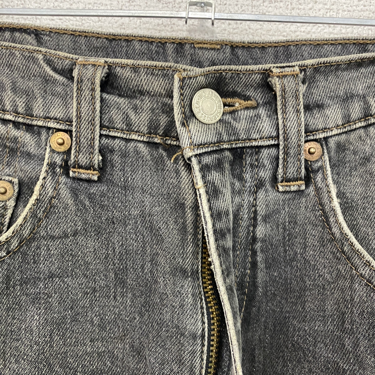 Levi's　リーバイス　デニムパンツ/ジーンズ　ジップフライ　黒　ブラック　29サイズ　古着