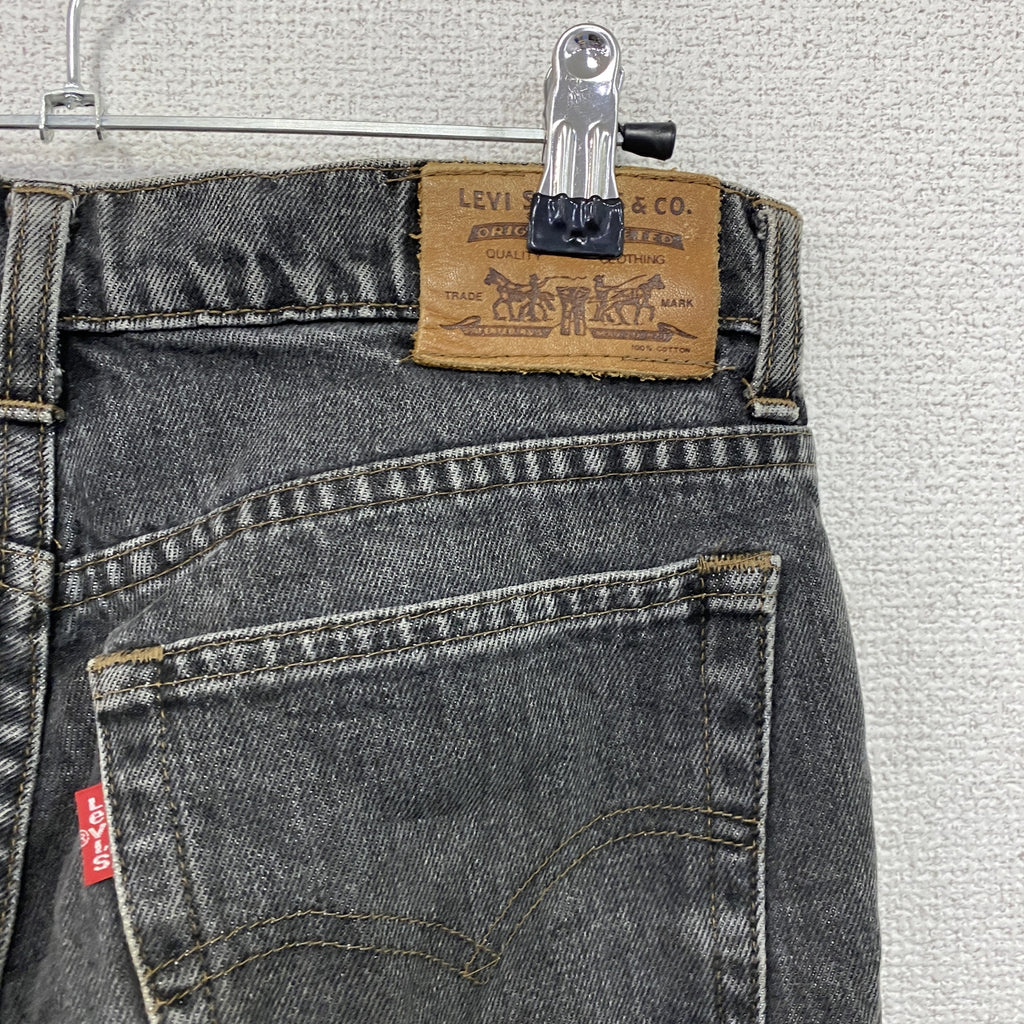 Levi's　リーバイス　デニムパンツ/ジーンズ　ジップフライ　黒　ブラック　29サイズ　古着