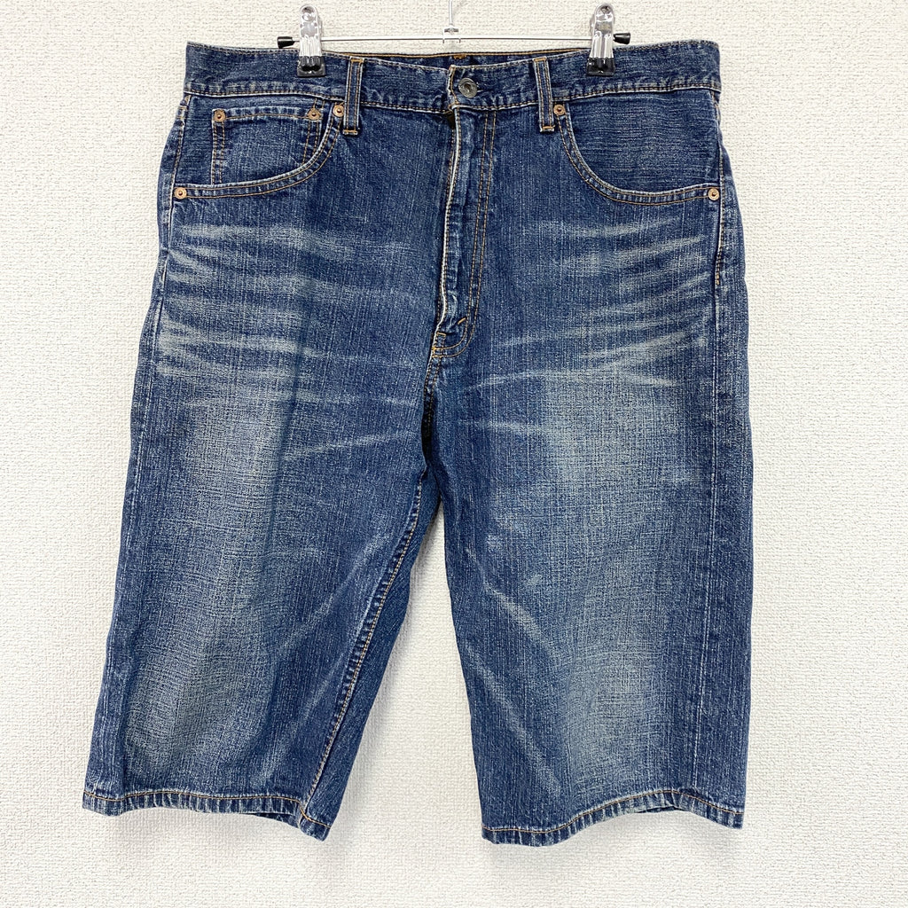 Levi's　リーバイス　503　デニムハーフパンツ/ジーンズ　ジップフライ　インディゴ　W34サイズ　古着