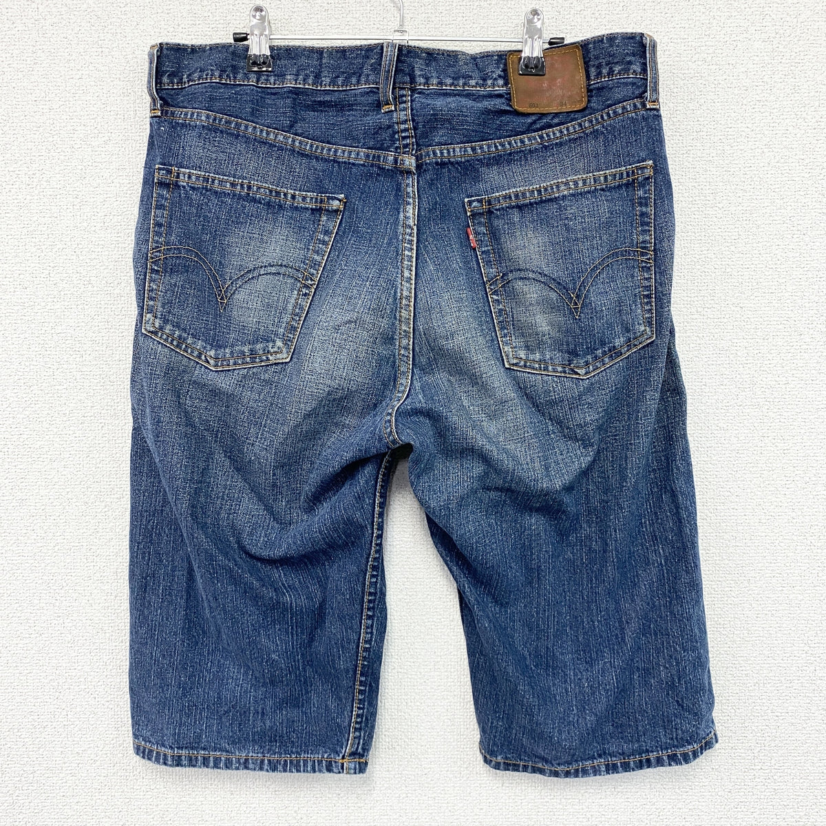 Levi's　リーバイス　503　デニムハーフパンツ/ジーンズ　ジップフライ　インディゴ　W34サイズ　古着