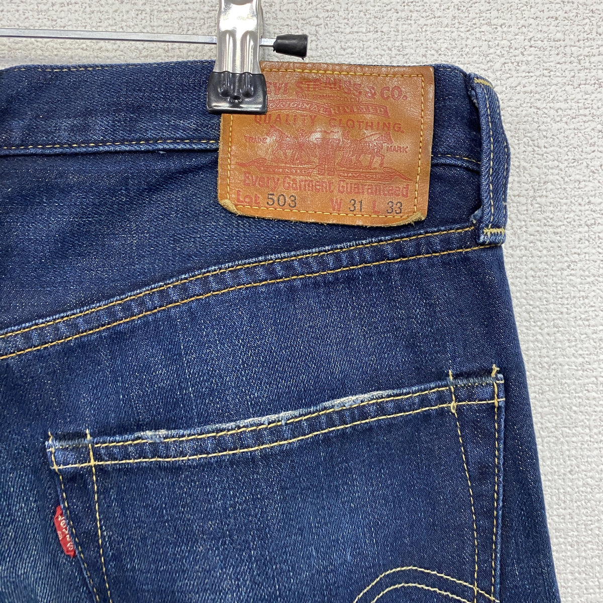 Levi's　リーバイス　503　デニムパンツ/ジーンズ　ジップフライ　インディゴ　Ｗ31サイズ　古着