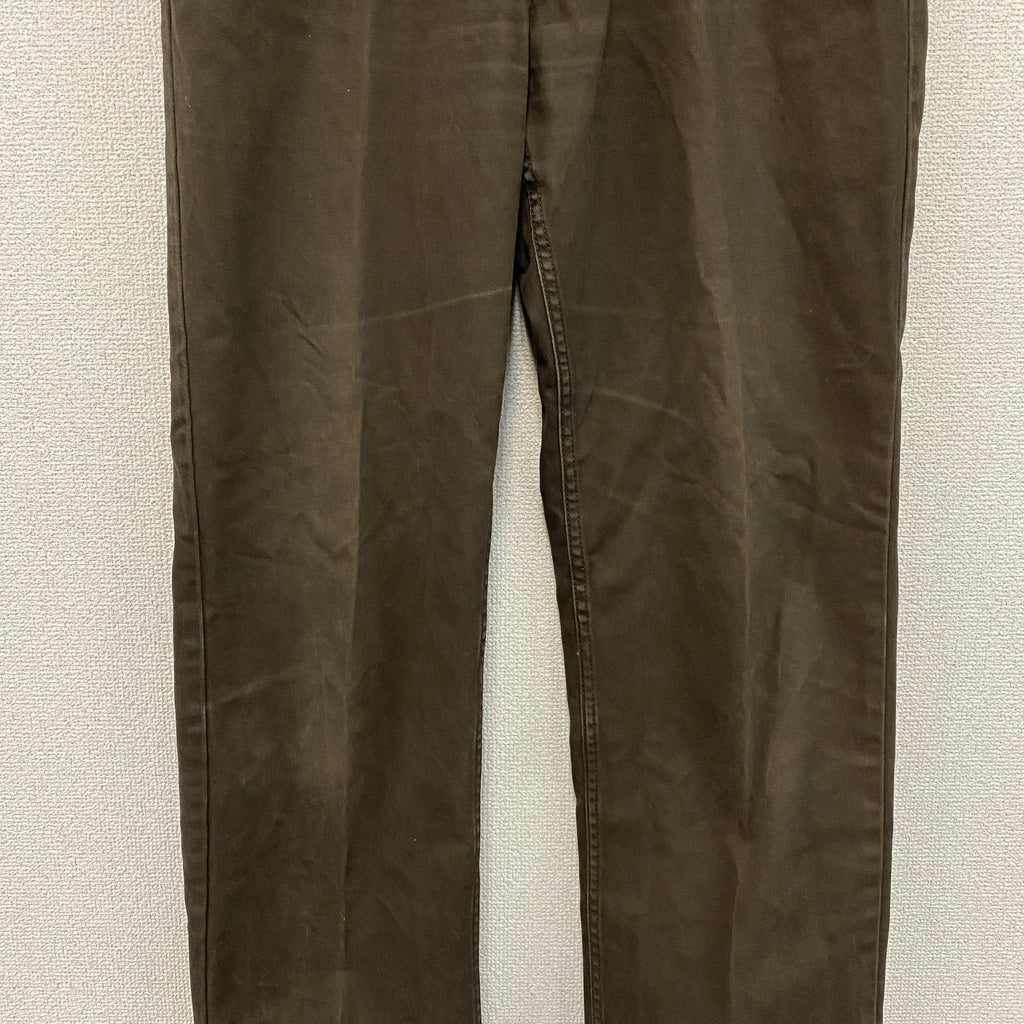 Levi's　リーバイス　502　デニムパンツ/ジーンズ　ジップフライ　茶色　ブラウン　Ｗ33サイズ　古着