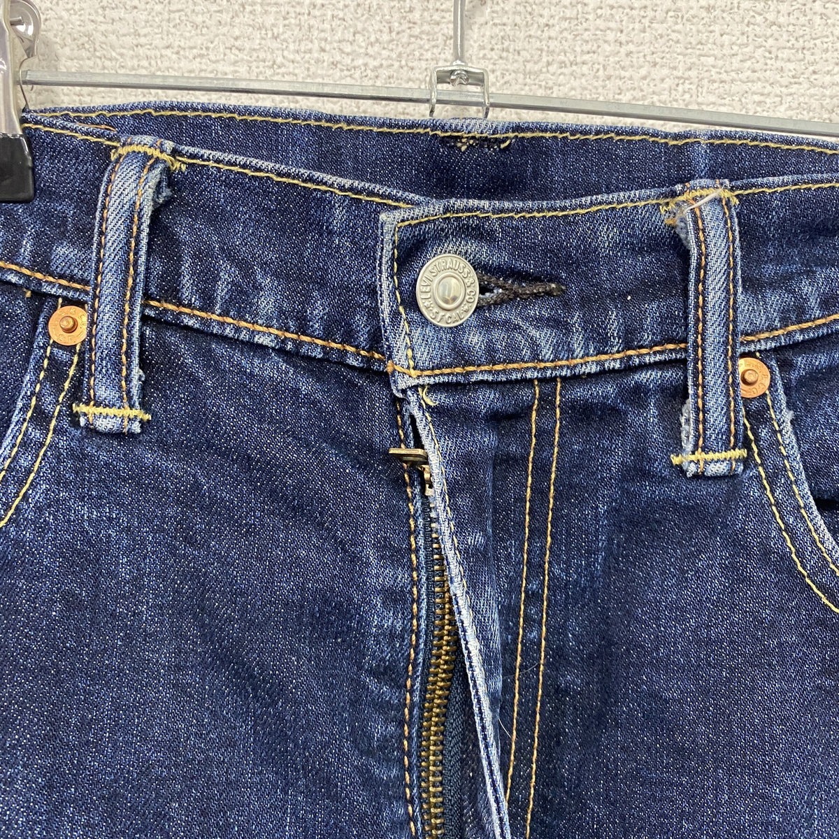 Levi's　リーバイス　502　デニムパンツ/ジーンズ　ジップフライ　インディゴ　Ｗ31サイズ　古着