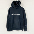 Champion　チャンピオン　スウェットパーカー/フーディー　黒　ブラック　Lサイズ　古着