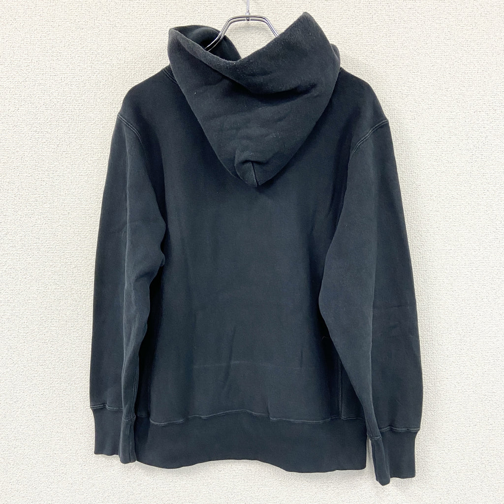 Champion　チャンピオン　スウェットパーカー/フーディー　黒　ブラック　Lサイズ　古着