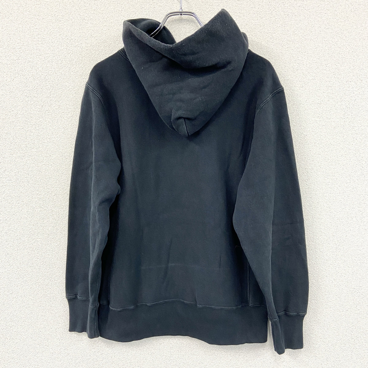 Champion　チャンピオン　スウェットパーカー/フーディー　黒　ブラック　Lサイズ　古着