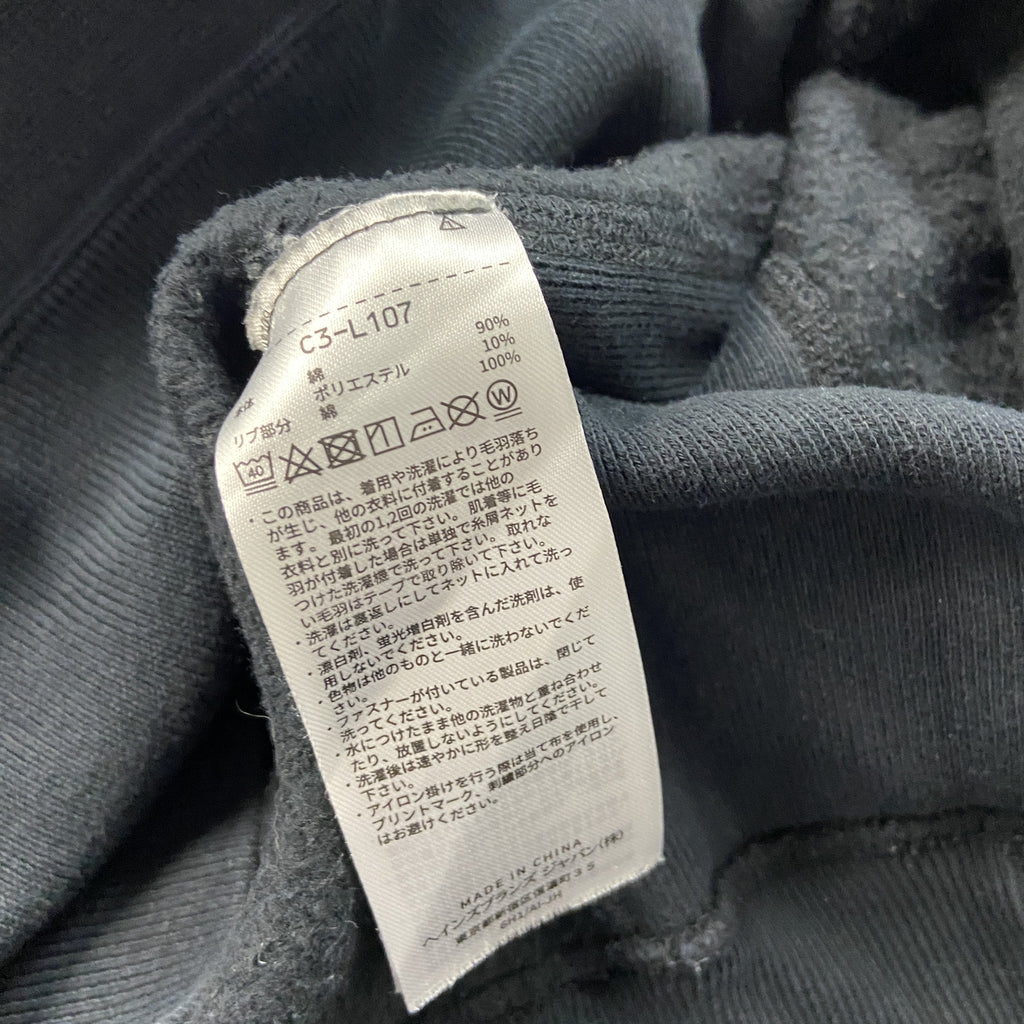 Champion　チャンピオン　スウェットパーカー/フーディー　黒　ブラック　Lサイズ　古着