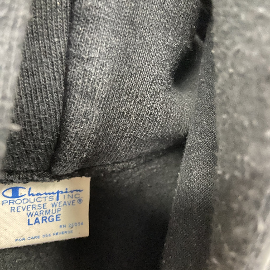 Champion　チャンピオン　スウェットパーカー/フーディー　黒　ブラック　Lサイズ　古着