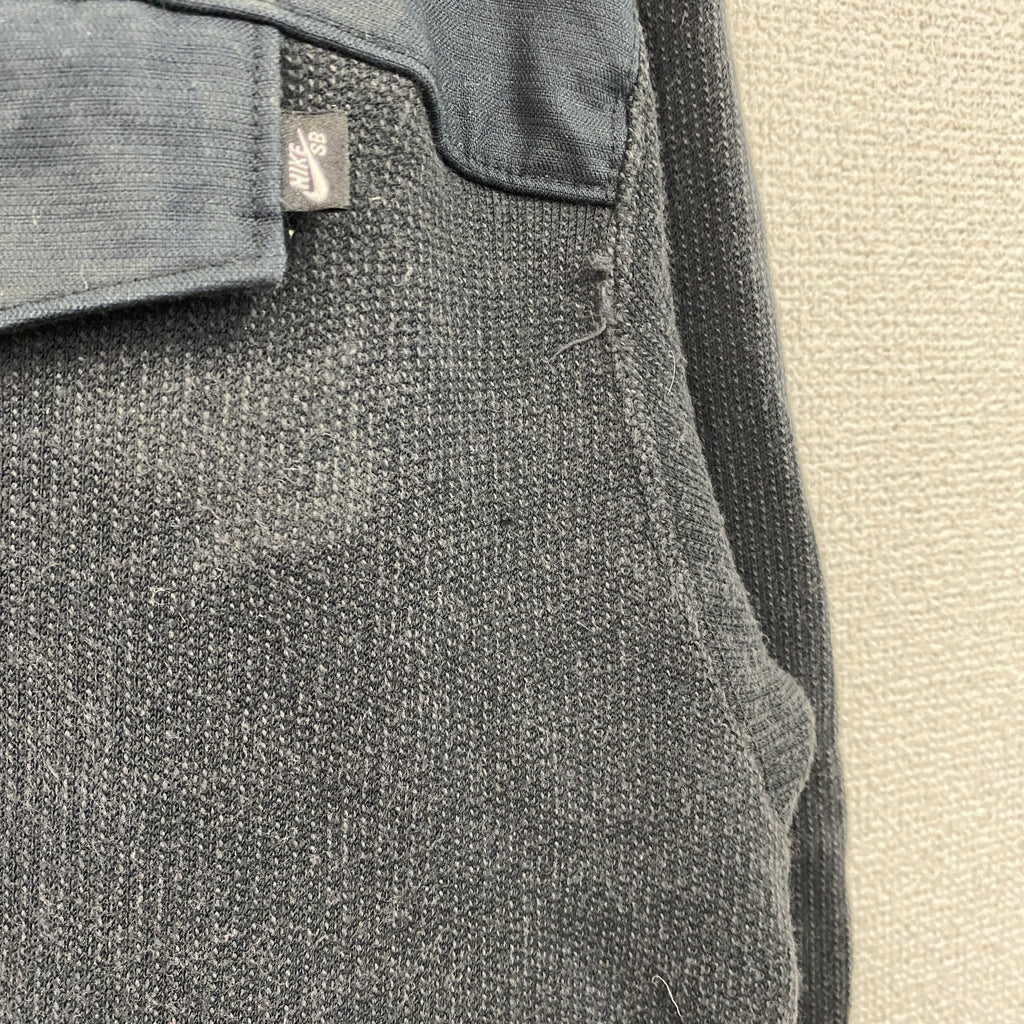 NIKE　ナイキ　切替スウェット/トレーナー　黒　ブラック　XLサイズ　古着
