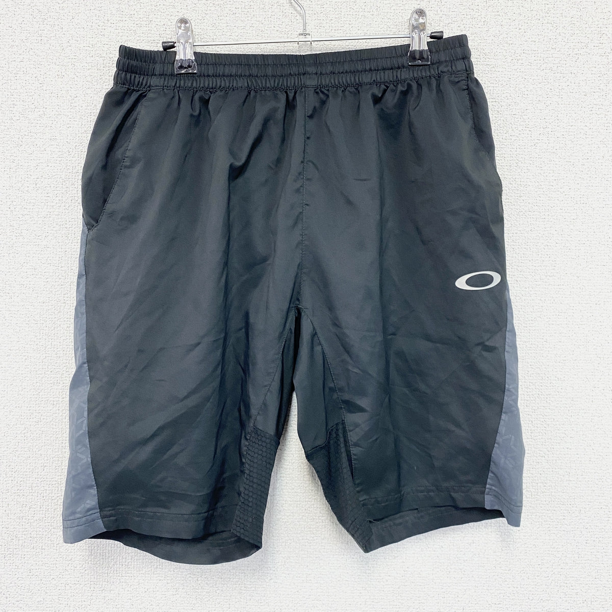 Oakley　オークリー　ハーフパンツ/ショートパンツ　黒　ブラック　Lサイズ　古着