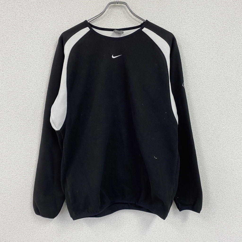 NIKE　ナイキ　フリーススウェット/トレーナー　黒　ブラック　Lサイズ　古着