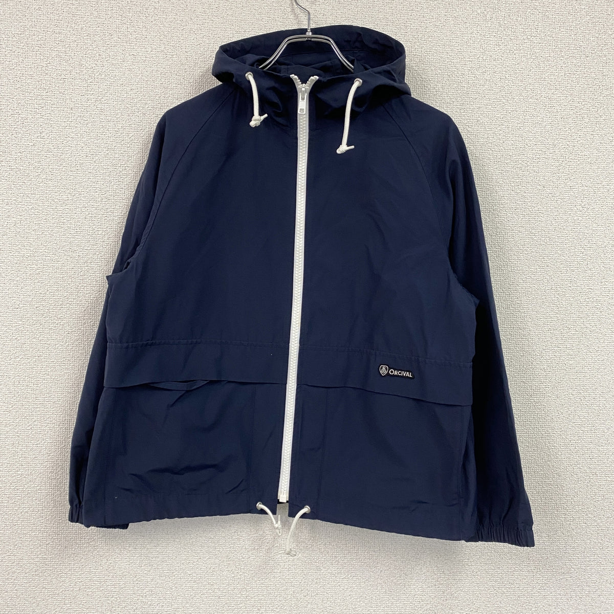 Orcival　オーシバル　フルジップパーカー/フーディー　紺　ネイビー　古着