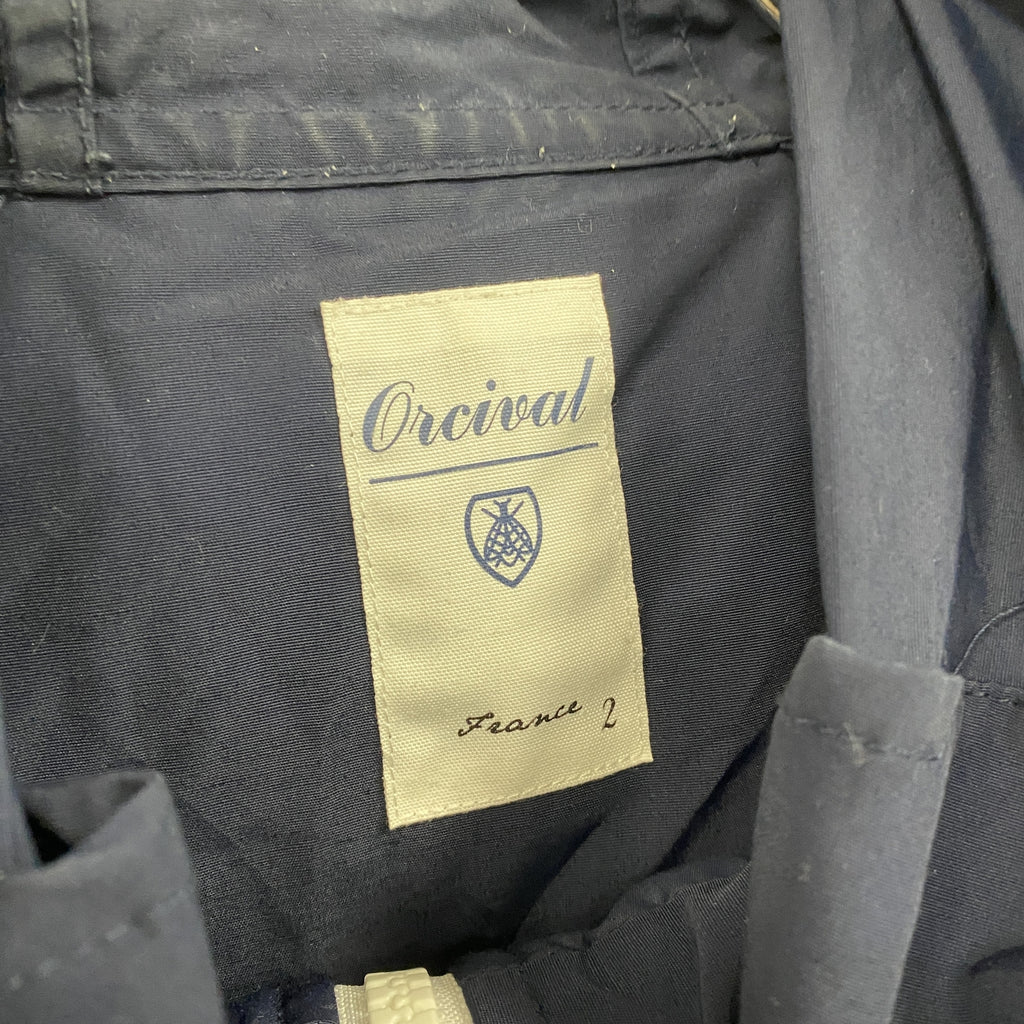 Orcival　オーシバル　フルジップパーカー/フーディー　紺　ネイビー　古着