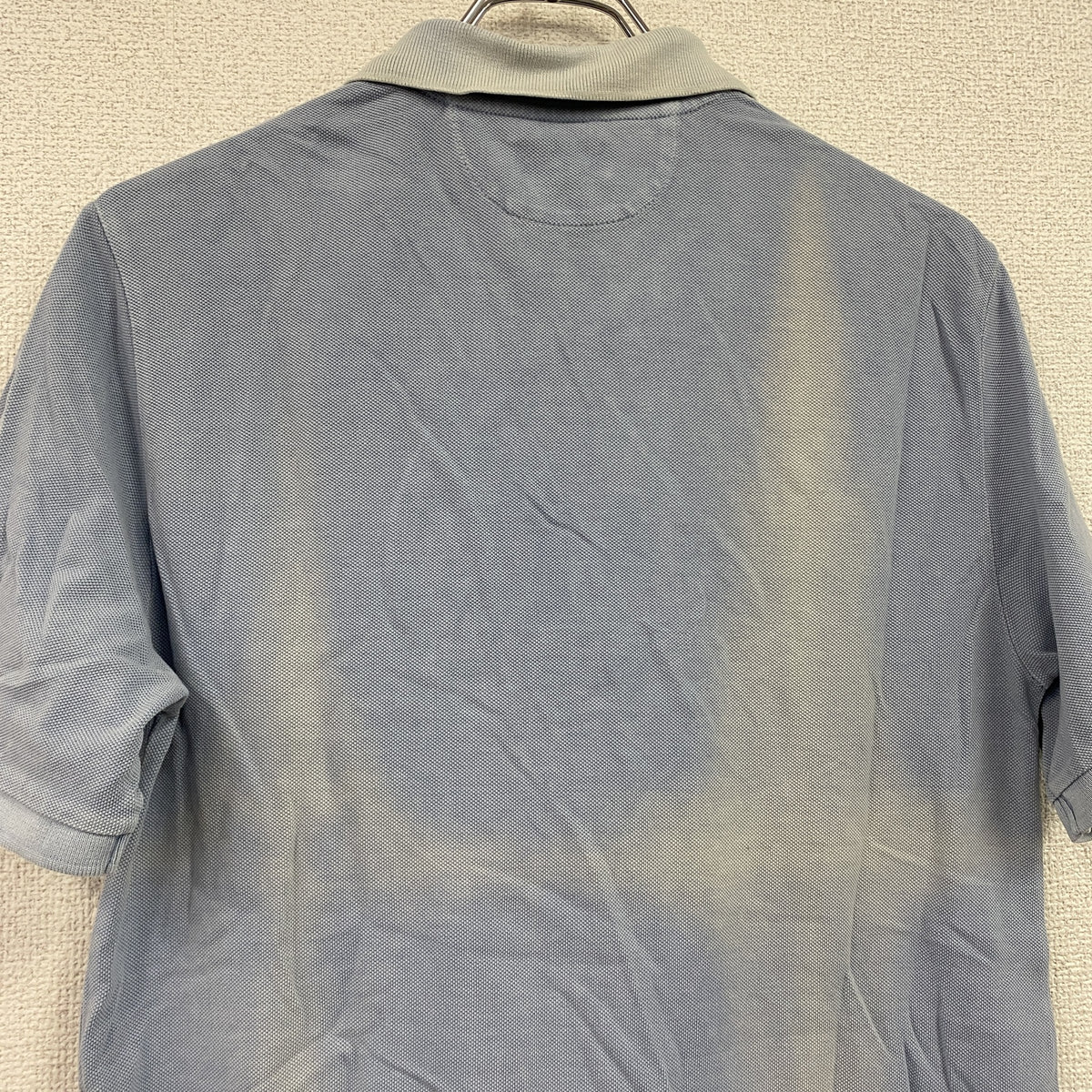 Polo by Ralph Laure　ラルフローレン　半袖ポロシャツ　水色　ライトブルー　XLサイズ　古着