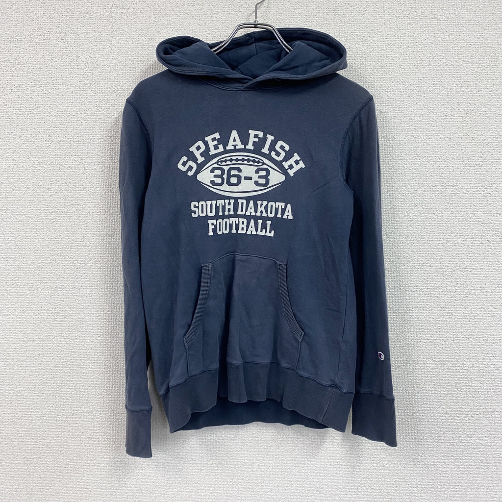 Champion　チャンピオン　スウェットパーカー/フーディー　紺　ネイビー　Mサイズ　古着