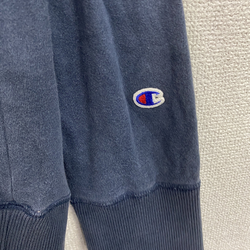 Champion　チャンピオン　スウェットパーカー/フーディー　紺　ネイビー　Mサイズ　古着