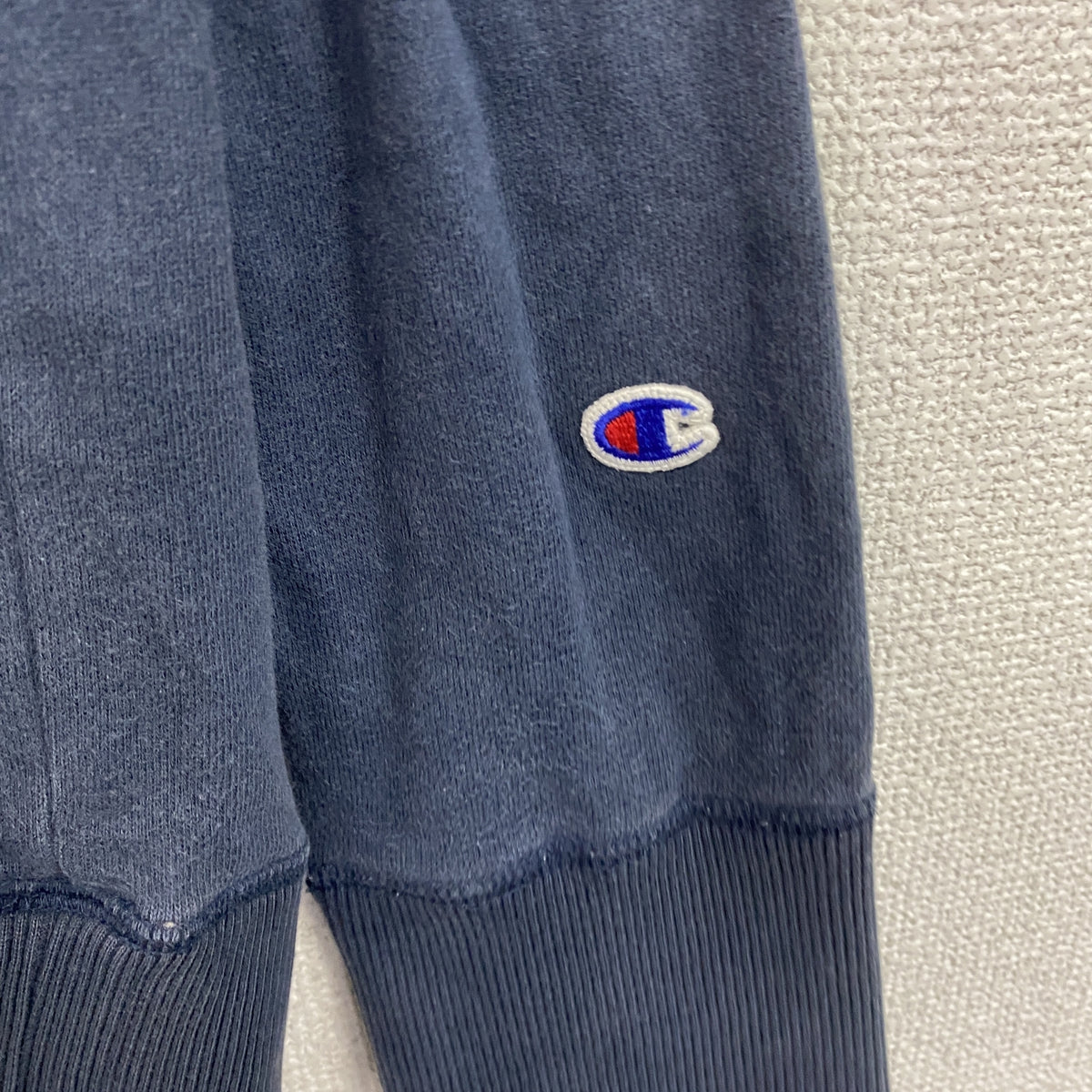 Champion　チャンピオン　スウェットパーカー/フーディー　紺　ネイビー　Mサイズ　古着