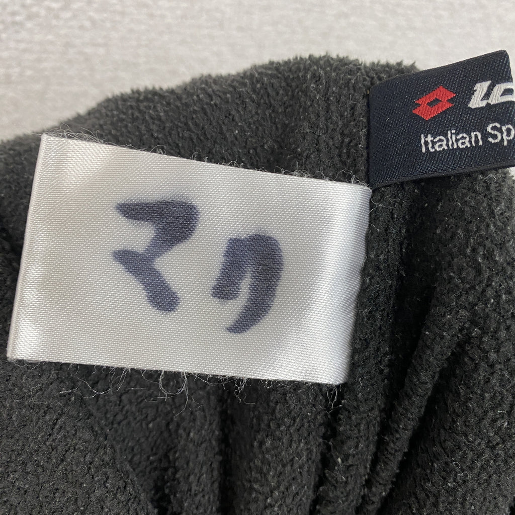 Lotto　ロット　トラックパンツ/ジャージパンツ　黒　ブラック　3Lサイズ　古着