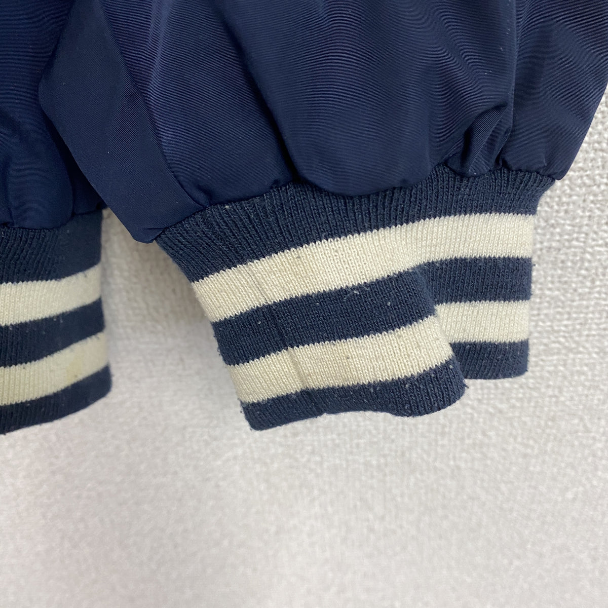 DESCENTE　デサント　ハーフジップスウェット/トレーナー　紺　ネイビー　Mサイズ　古着