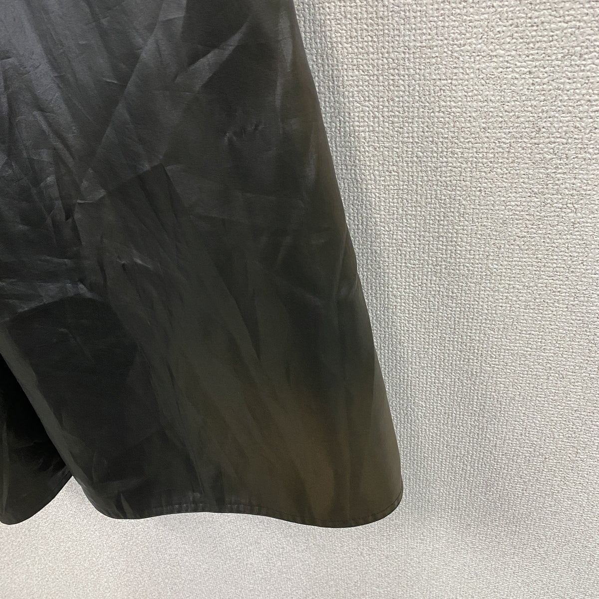 TRuNR　長袖シャツジャケット　ボタンフライ　黒　ブラック　古着