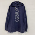DC SHOES　スウェットパーカー/フーディー　紺　ネイビー　Lサイズ　古着