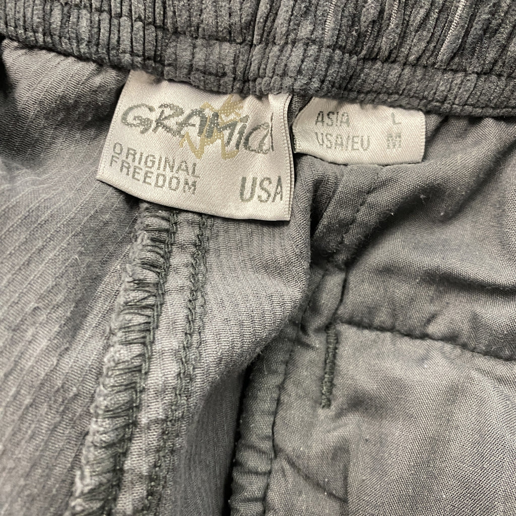 GRAMICCI　グラミチ　コーデュロイパンツ　グレー　Lサイズ　古着