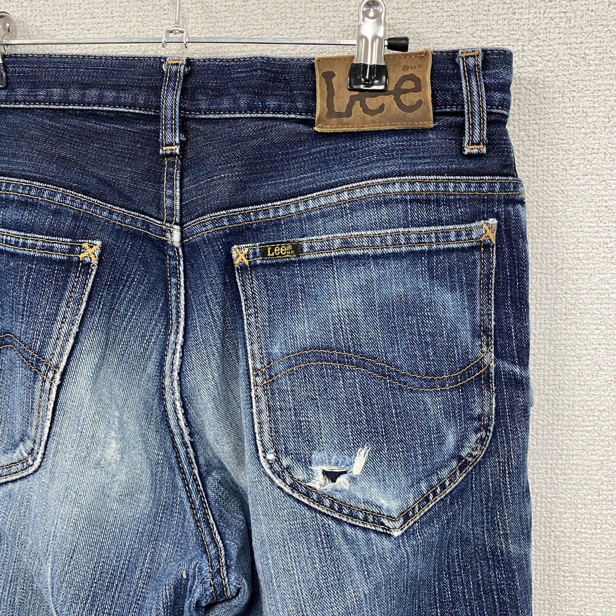 Lee　リー　デニムパンツ/ジーンズ　ジップフライ　インディゴ　30サイズ　古着