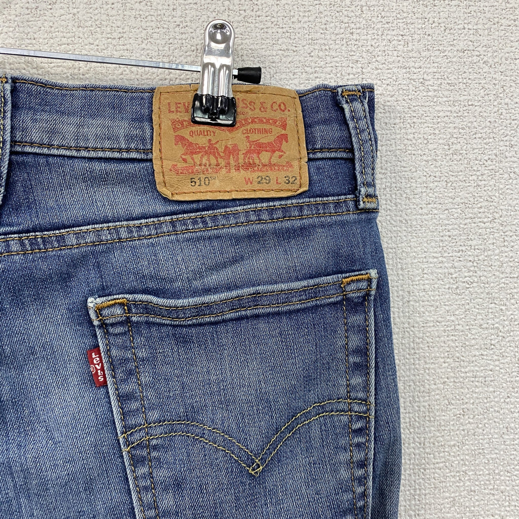 Levi's　リーバイス　510　デニムパンツ/ジーンズ　ジップフライ　インディゴ　Ｗ29サイズ　古着
