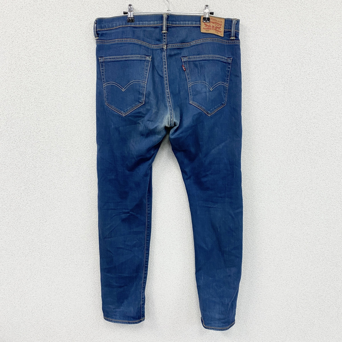 Levi's　リーバイス　520　デニムパンツ/ジーンズ　ジップフライ　インディゴ　Ｗ36サイズ　古着