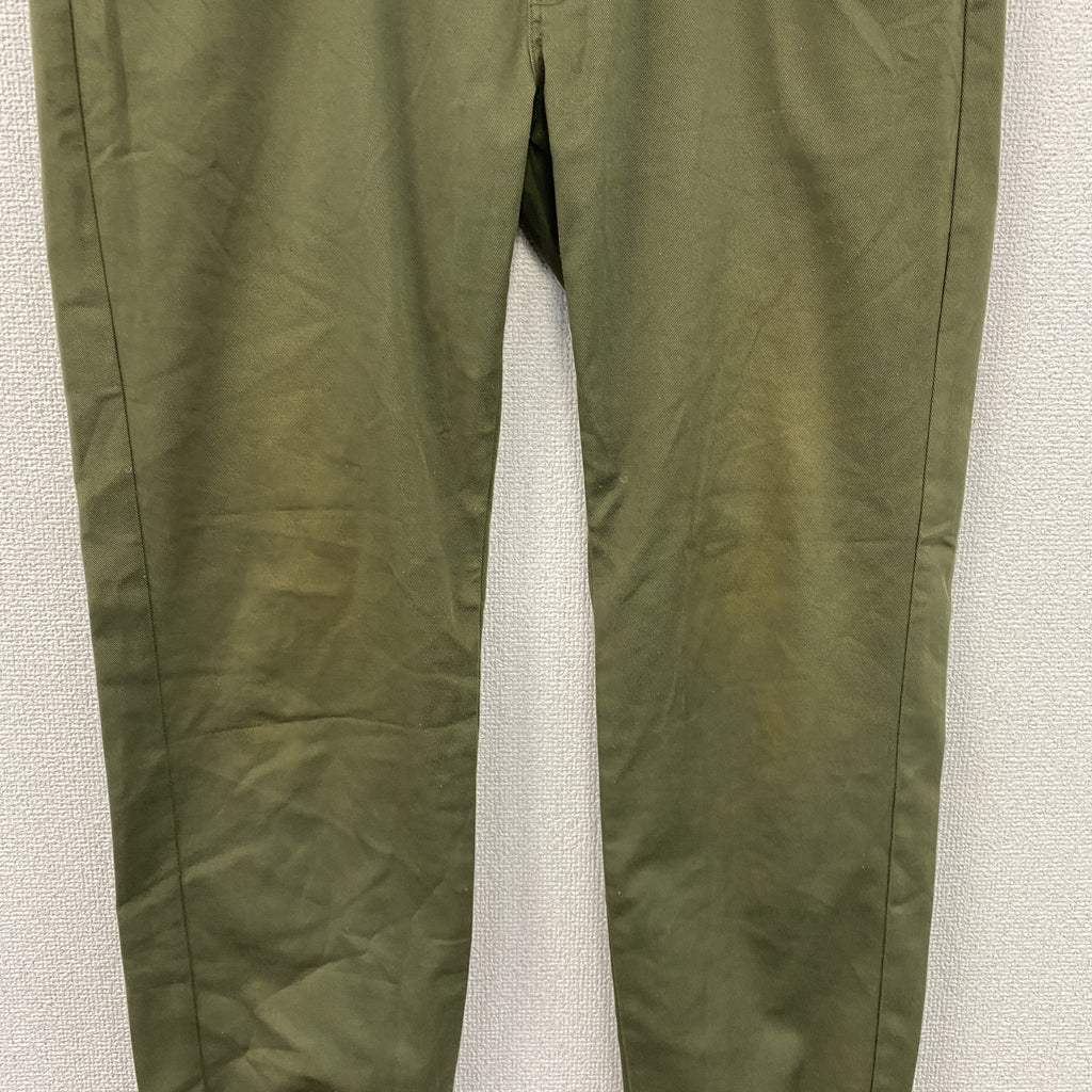 Dickies　ディッキーズ　TCツイルストレッチパンツ　ジョガーパンツ　ワークパンツ　カーキ　34サイズ　古着