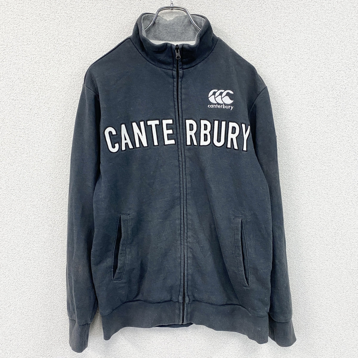 canterbury　カンタベリー　トラックジャケット/ジャージ　グレー　Lサイズ　古着