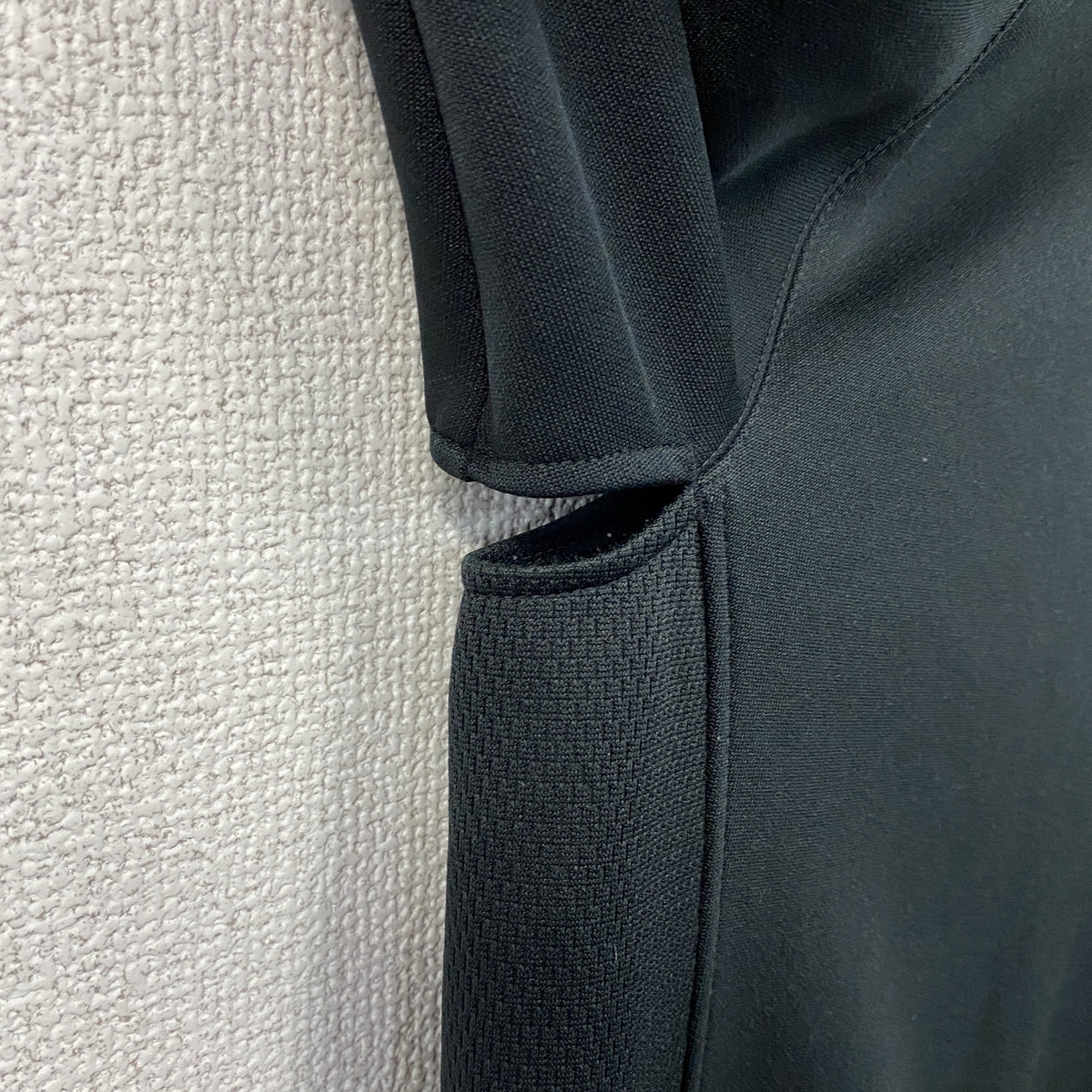 NIKE　ナイキ　トラックジャケット/ジャージ　黒　白　ブラック　ホワイト　Lサイズ　古着
