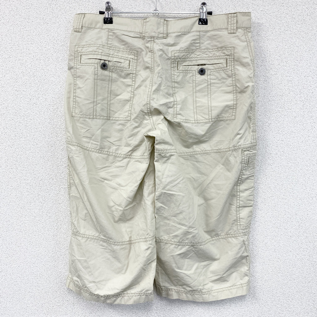 L.L.Bean　エルエルビーン　カーゴハーフパンツ　ベージュ　35サイズ　古着